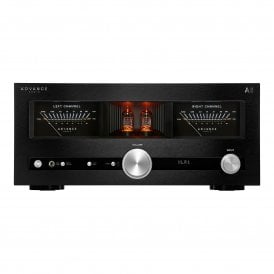 Front view of the Advance Paris NOVA A-I190 integrated amplifier in black finish.