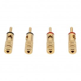Banana Plugs - Pack of 4