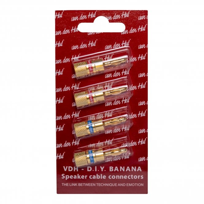Van den Hul DIY Banana (set of 4)
