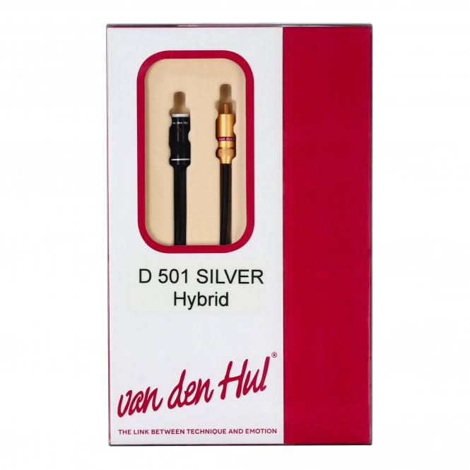 Van den Hul The D-501 Silver Hybrid TAC180-RCA Interconnect