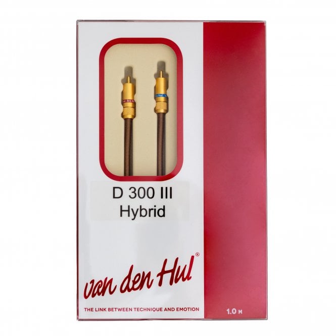 Van den Hul The D300 MK III RCA-RCA Interconnect