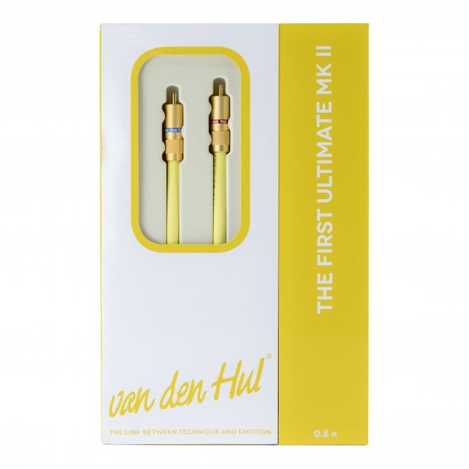 Van den Hul The First Ultimate MK II RCA-RCA Interconnect