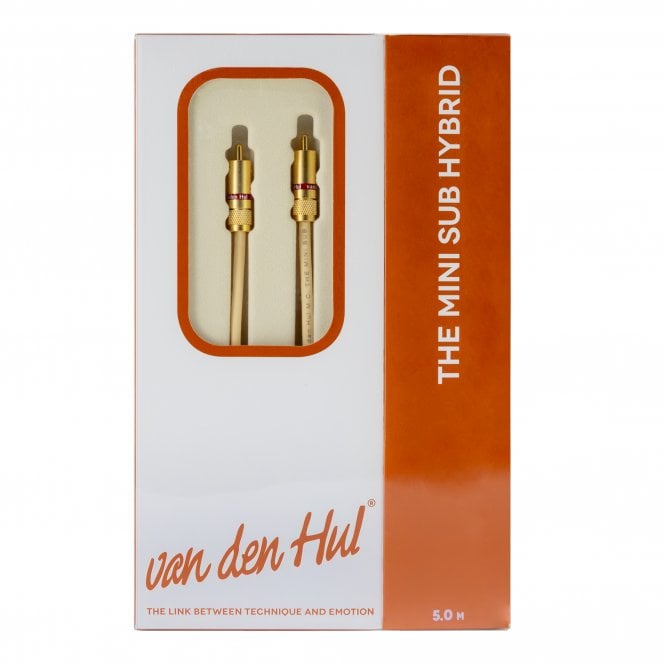 Van den Hul The Mini Sub RCA-RCA Subwoofer Interconnect